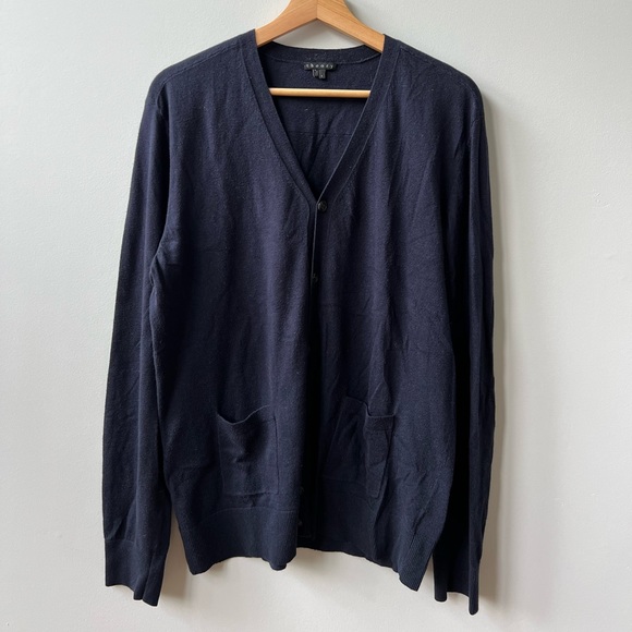 Navy Cardigan, Theory - Picture 2 of 6